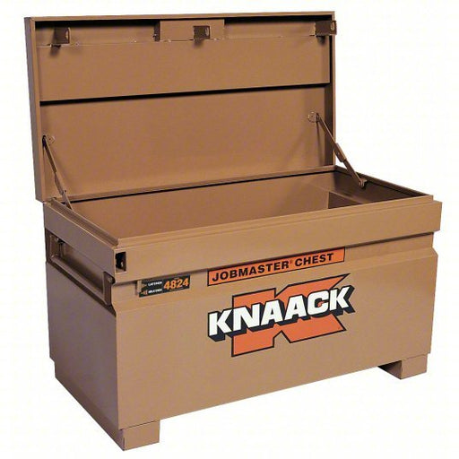 Knaack 4824 Jobsite Box 48 in Overall Wd, 24 in Overall Dp, 28 1/4 in Overall Ht, Padlockable, Tan - KVM Tools Inc.KV13R531
