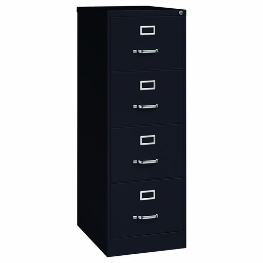 Hirsh 17549 Vertical File Cabinet 4 Drawer Legal Black