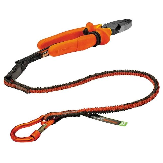 Ergodyne 3102F(X) 5 lbs. Orange and Gray Standard Detachable Single Carabiner Tool Lanyard - KVM Tools Inc.KV55EE68