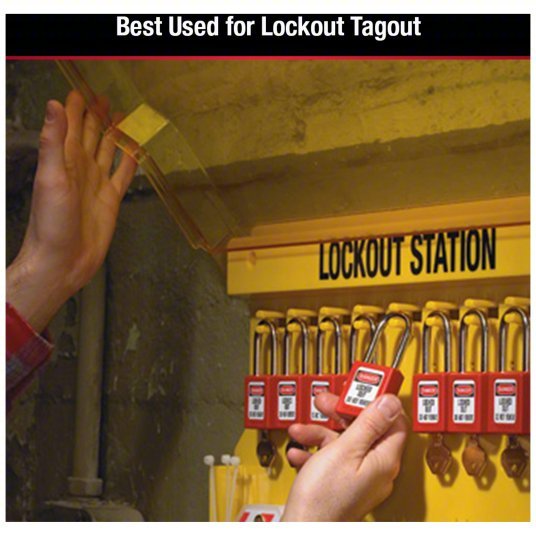 Master Lock 1484B Lockout Station, Unfilled, Holds 20 Padlocks, 22 in x 22 in, Includes Translucent Lockable Cover - KVM Tools Inc.KV2CJK7