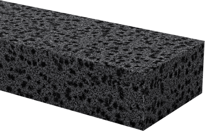 McMaster 1488N635 Oil-Resistant Buna-N Foam Strip with Adhesive-Back, Soft, 1/2" Wide, 1/4" Thick, 10 Feet Long