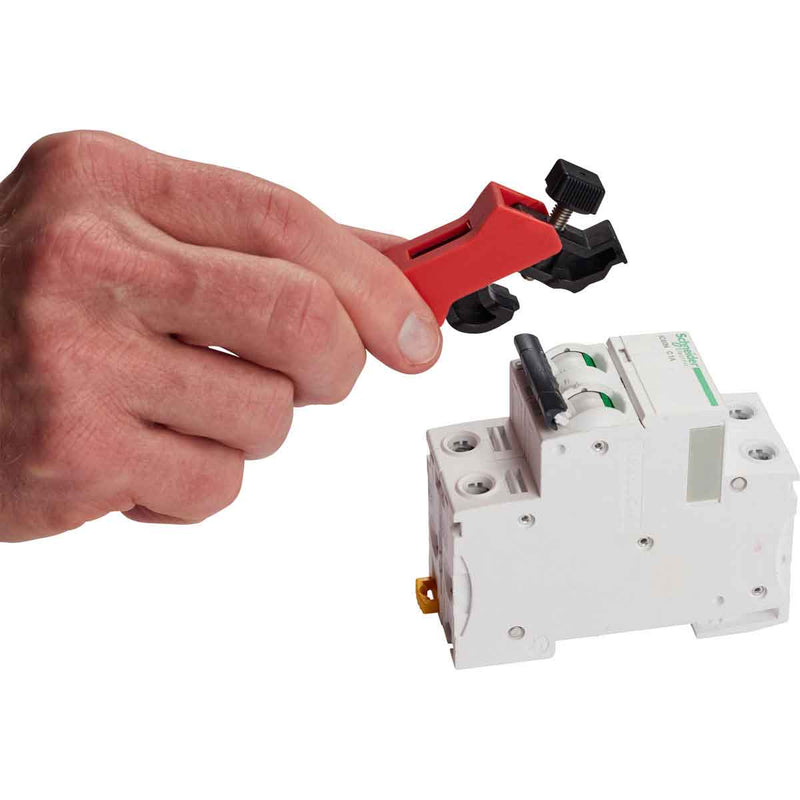 Brady 149515 Miniature Circuit Lockout 1 Padlock Max, 1.3" High, 0.5" Wide PK6 - KVM Tools Inc.KV10596393
