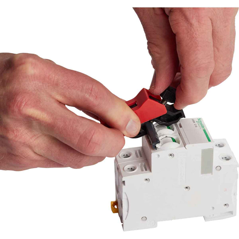 Brady 149515 Miniature Circuit Lockout 1 Padlock Max, 1.3" High, 0.5" Wide PK6 - KVM Tools Inc.KV10596393