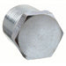 Parker 2 PH - S Hex Head Plug Carbon Steel, 1/8 in Fitting Pipe Size, Male NPT, 9/16 in Lg, 1/8 in - 27 Thread Size - KVM Tools Inc.KV1DGT7