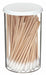 First Aid Only 25-410 Cotton Tip Swab, Non-Sterile, Cotton, 3 in Lg, Wood, Single, 100 PK