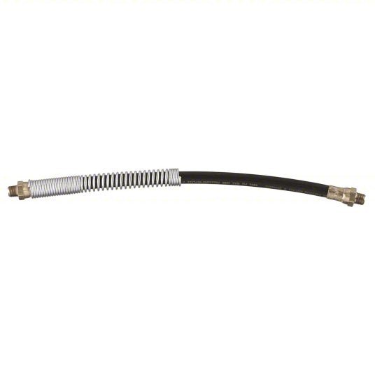 Lincoln 5812 Hose Extension Thermoplastic, 12 in Overall Lg, 4,500 psi Max. Op Pressure, 1/8" End - KVM Tools Inc.KV6Y882