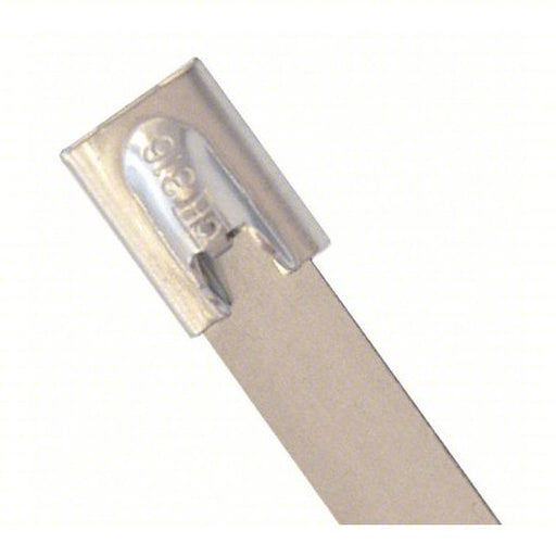 Dolphin DC - 316SS30 - 800L Cable Tie 30 in Nominal Lg, 8 in Nominal Max. Bundle Dia., Silver, 50 PK - KVM Tools Inc.KV14X930