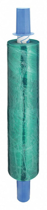 Goodwrappers KV15A849 Stretch Wrap, 120 ga Gauge, 20 in Overall Wd, 800 ft Overall Lg, Light Green