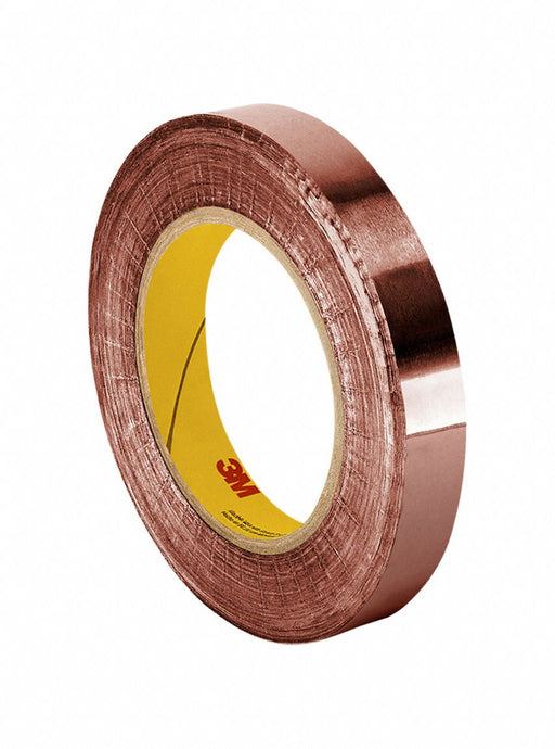 3M 1194 Conductive Electrical Tape, Copper Foil, 3 in x 6 yd