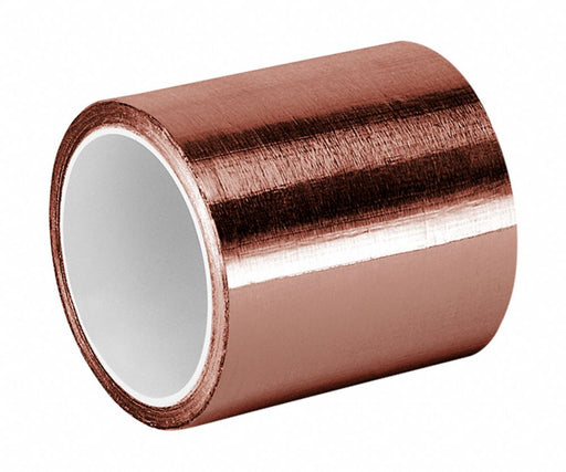3M 1181 Conductive Electrical Tape, Copper Foil, 3 in x 6 yd