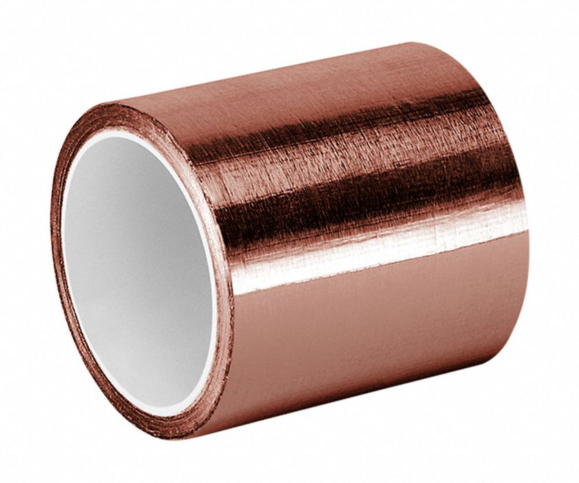 3M 1181 Conductive Electrical Tape, Copper Foil, 3 in x 6 yd