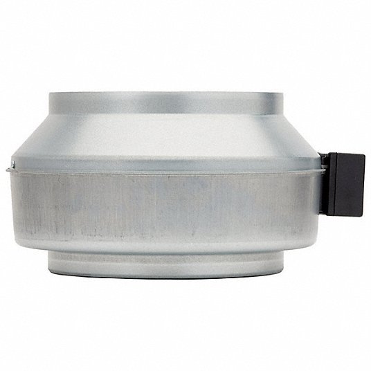 Fantech 45020 In - Line Duct Fan 940 cfm Max., 12 in Duct, 300 W, 120V AC, 1 Ph, IP44, Galvanized Steel - KVM Tools Inc.KV4YM42