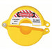 Brady 65590 Gate Valve Lockout Hinged, For Sz 1 to 2 1/2 in Max Hand Wheel Dia - KVM Tools Inc.KV15Y672