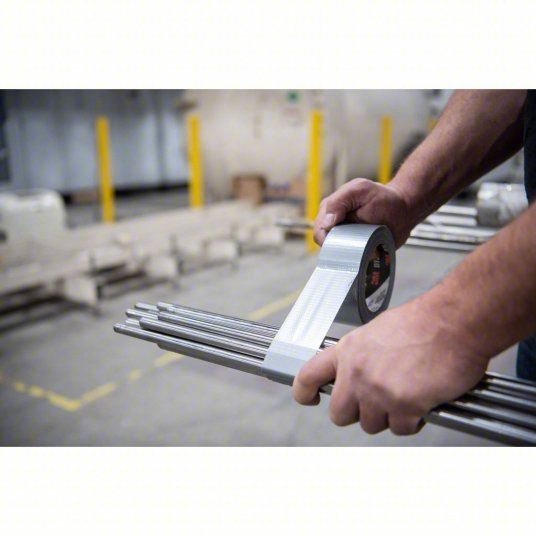 3M 3939 Duct Tape 1 7/8 in x 60 yd, Silver, Pack Qty 24 - KVM Tools Inc.KV163K19