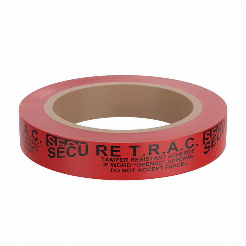NovaVision PST1R-46A-180 Tamper Evident Tape Red 1x60 yd