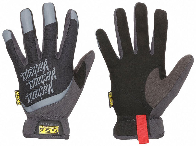 Mechanix Wear MFF-05-010 Mechanics Gloves, L ( 10 ), Mechanics Glove, Full Finger, Synthetic Leather, 1 PR