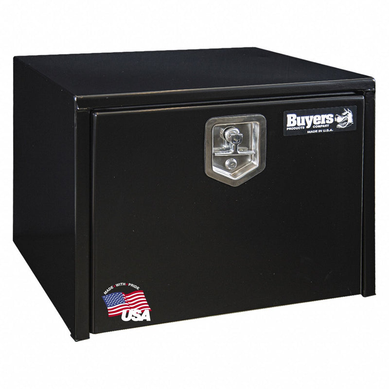 Buyers Products 1702300 Underbody Truck Box, Underbody Truck Box, Single Drop-Down Door Door, Gloss Black