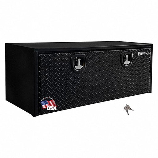 Buyers Products 1702510 Underbody Truck Box, Single Drop - Down Door Door, Gloss Black - KVM Tools Inc.KV6RHL4