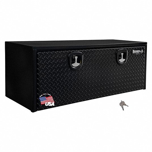 Buyers Products 1702510 Underbody Truck Box, Single Drop - Down Door Door, Gloss Black - KVM Tools Inc.KV6RHL4