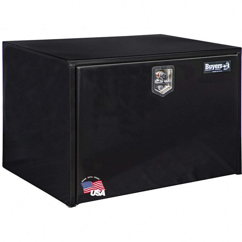 Buyers Products 1704305 Underbody Truck Box, Underbody Truck Box, Single Drop-Down Door Door, Black, Steel