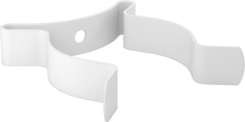 McMaster 1722A36 Tool Holder, for 1" to 1-7/8" Item Diameter, Nylon-Coated Steel