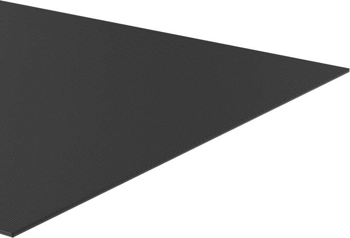 McMaster 1845T46 High-Strength Oil-Resistant Buna-N Rubber Sheet, Crisscross Texture, 36" Wide × 1/4" Thick (per ft.)