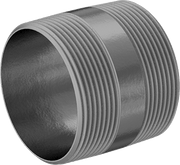 McMaster 1867N81 Thick - Wall Galvanized Steel Pipe Nipple, Fully Threaded, 2 NPT, 2" Long - KVM Tools Inc.KV1867N81