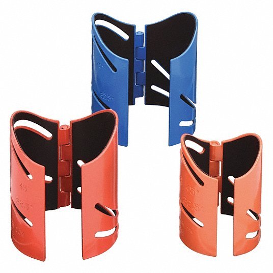 Pipe - Pro MEKIT Metal Cutting Guide Set 22.5°_45°_90° Cutting Angle, 1 7/8 in_2 3/8 in_2 7/8 in Guide Dia - KVM Tools Inc.KV18C551