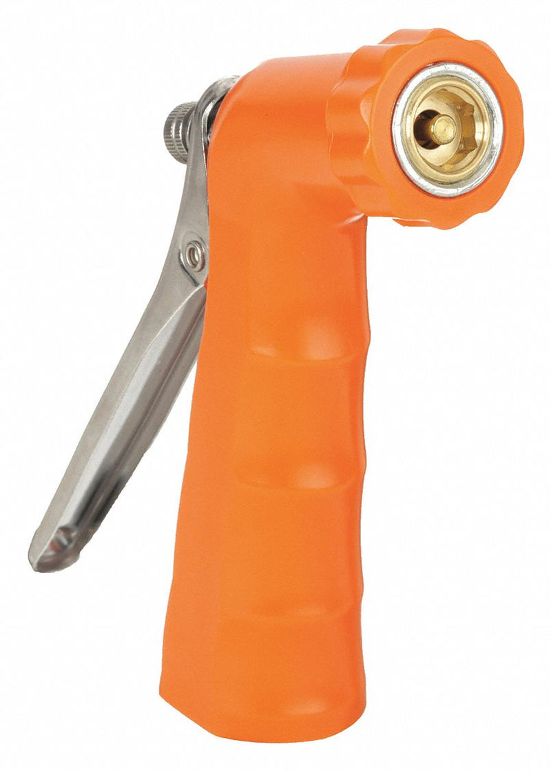 Sani-Lav N2S Spray Nozzle, 3/4 in FGHT, 100 psi, 6.5 gpm, Stainless Steel/Zinc, Safety Orange, 5-1/2 in