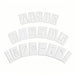 RAE STL - 108 - 8108 Pavement Stencil 0 to 9/A to Z/Punctuation, 10 in Character Ht, 6 in Character Wd, Polyethylene - KVM Tools Inc.KV18E719