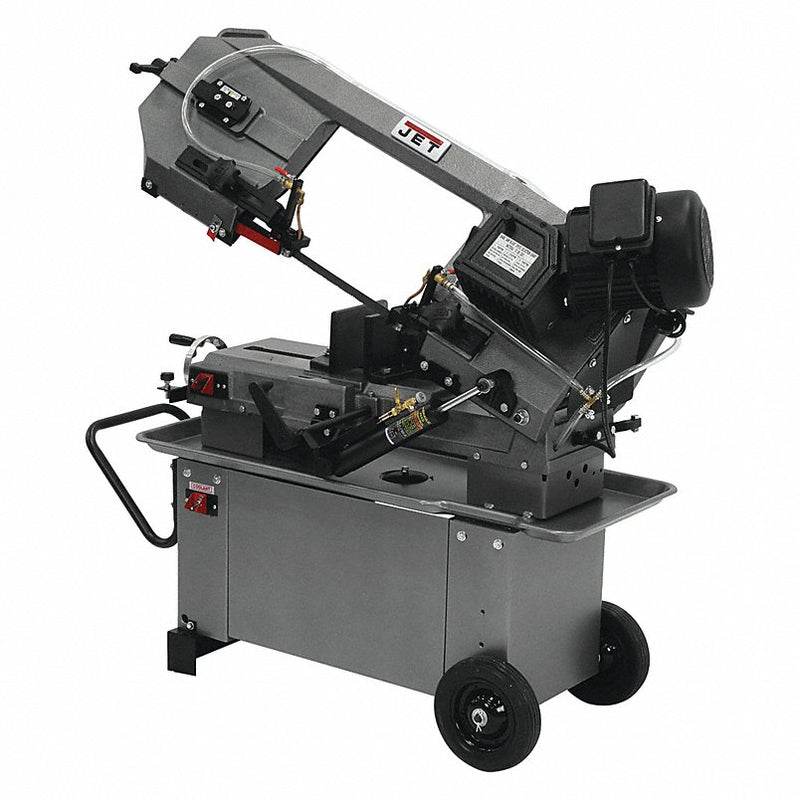 Jet 413460 Band Saw, 8" x 11-1/4" Rectangle, 5" Round, 8 in Square, 115/230V AC V, 1 hp HP