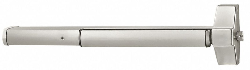 Corbin Russwin ED5200S 630 Rim Exit Device, ANSI Grade 1, 48 in Max Door Wd, Touchbar, Non-Handed, Satin Stainless Steel