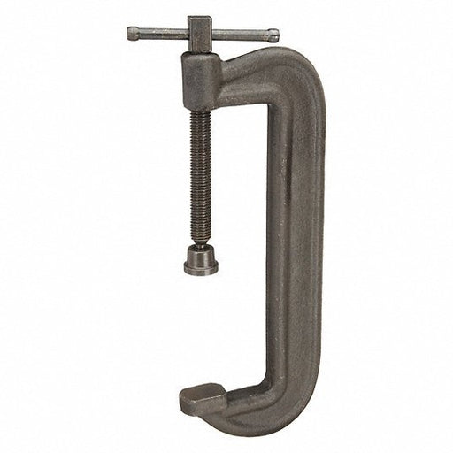 Wilton 110 C - Clamp Extra Heavy Duty, Flat, Swivel, Sliding T Handle, 6 in – 10 in Jaw Opening - KVM Tools Inc.KV18G691