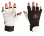 Impacto BG401-XXL Pearl Leather Mechanics Gloves Fingerless