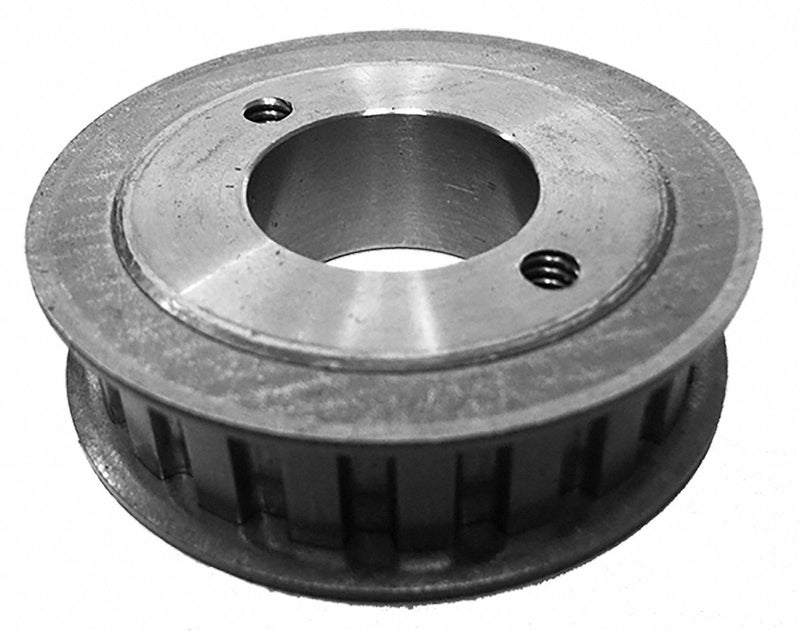 Approved Vendor 22LG050 Timing Belt Pulley, Trapezoidal, Bushed, For L Timing Belt Section, 22 Teeth, Steel