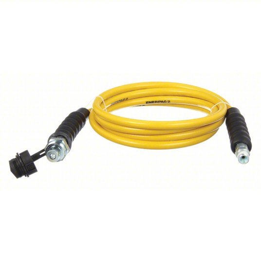 Enerpac HC7210 Hydraulic Hose Assembly 1/4 in ID, CH604 x NPTF, 10 ft ...
