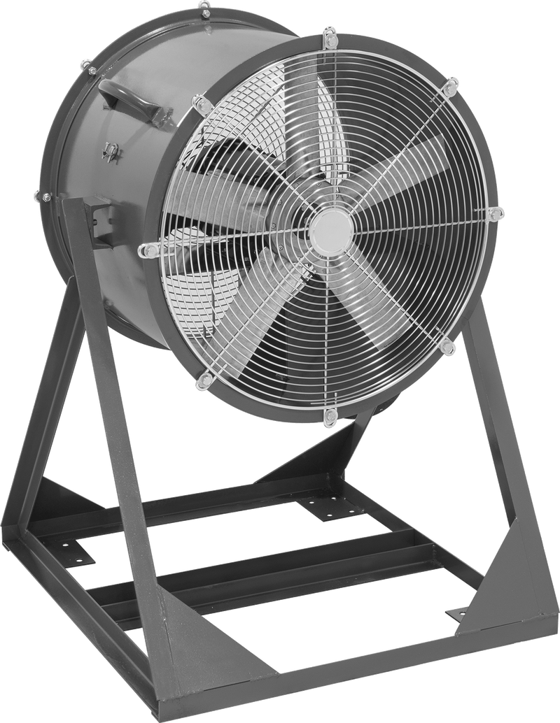 McMaster 1903K54 Hazardous Location Jet Stream Fan, without Wheels, 120/230V AC, 18" Blade Diameter