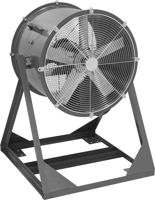 McMaster 1903K54 Hazardous Location Jet Stream Fan, without Wheels, 120/230V AC, 18" Blade Diameter