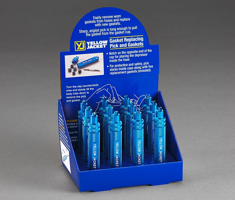 Yellow Jacket 19047 Gasket Remover Tool Steel, (5) CH20 Gaskets - KVM Tools Inc.KV809JP9