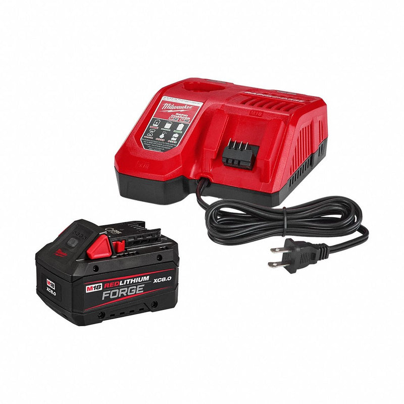 Milwaukee 48-59-1881 M18 8 Ah Battery + Charger Starter Kit