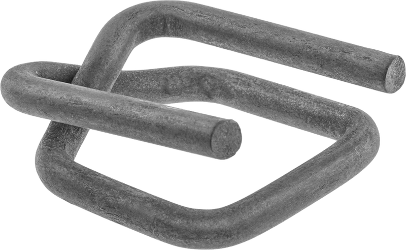 McMaster 1958T67 Buckles for Plastic Strapping, Low-Tension, Steel, for 1-1/4" Wide Strapping, 2-1/4" Long, Pack of 10