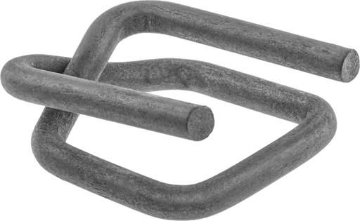 McMaster 1958T67 Buckles for Plastic Strapping, Low-Tension, Steel, for 1-1/4" Wide Strapping, 2-1/4" Long, Pack of 10