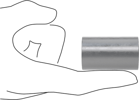 McMaster 1961K24 Titanium Pipe Fitting Straight Connector, 1/2 NPT Female - KVM Tools Inc.KV1961K24