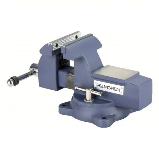 Palmgren 9629745 Combination Vise Heavy Duty, Enclosed, 5 in Jaw Face Wd, 6 in Max Jaw Opening, Serrated - KVM Tools Inc.KV19D152