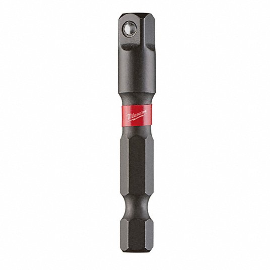 Milwaukee 48-32-5033 Impact Hex Shank Socket Adapter Set, 1/4 in Drive, Black Oxide, 3-Piece - KVM Tools Inc.KV19RK08