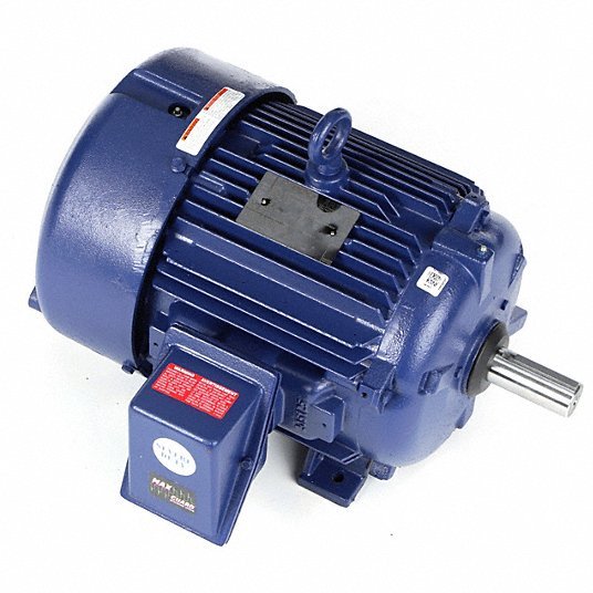 Marathon 254TTFCD6526 Severe Duty Motor Totally Enclosed Fan Cooled, Rigid Base Mount, 15 HP, 460V AC - KVM Tools Inc.KV19RX61