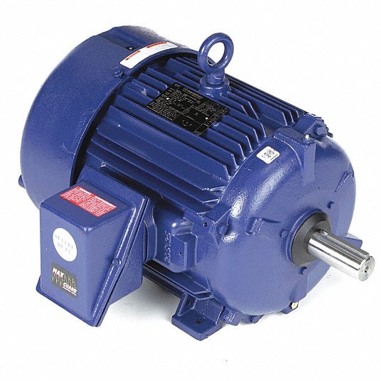 Marathon 254TTFCD6526 Severe Duty Motor Totally Enclosed Fan Cooled, Rigid Base Mount, 15 HP, 460V AC - KVM Tools Inc.KV19RX61