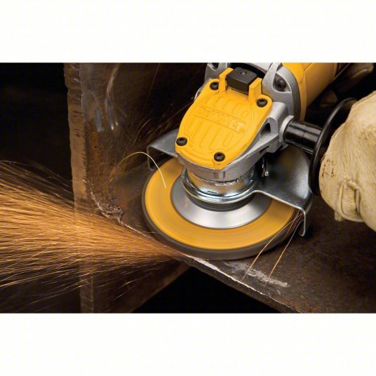 DeWalt DWE4120 Angle Grinder 9 A, 12,000 RPM Max. Speed, Paddle, Adj Guard/Lock - Off Switch, 120V AC - KVM Tools Inc.KV19TF49