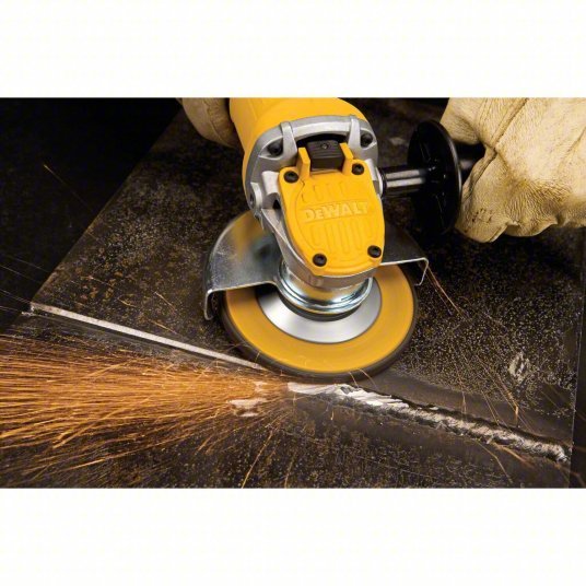 DeWalt DWE4120 Angle Grinder 9 A, 12,000 RPM Max. Speed, Paddle, Adj Guard/Lock - Off Switch, 120V AC - KVM Tools Inc.KV19TF49