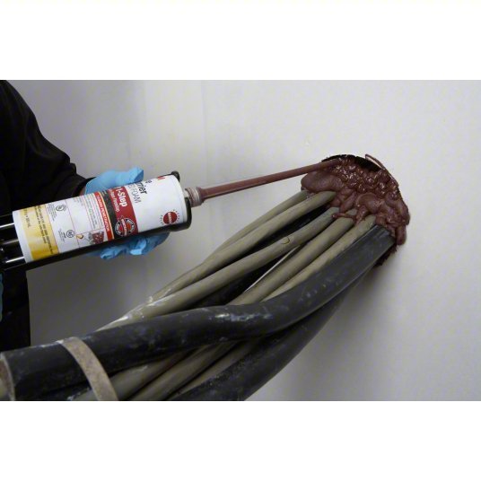 3M FIP 1-STEP Fire Barrier Sealant Caulk, Maroon, Non-Slump/Intumescent - KVM Tools Inc.KV19UC77